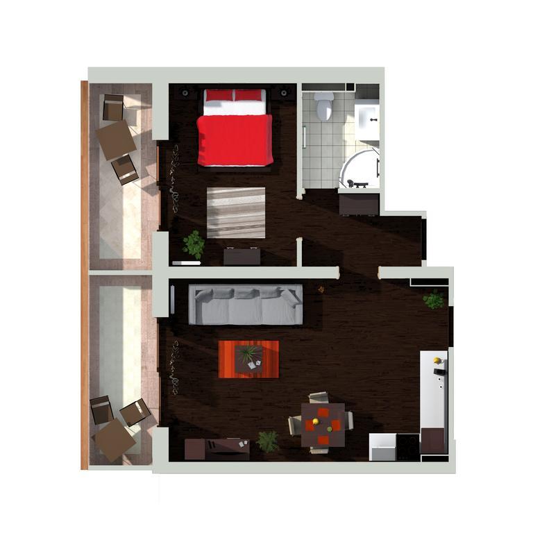 Oberaichwald  Alpe-Adria Apartments מראה חיצוני תמונה